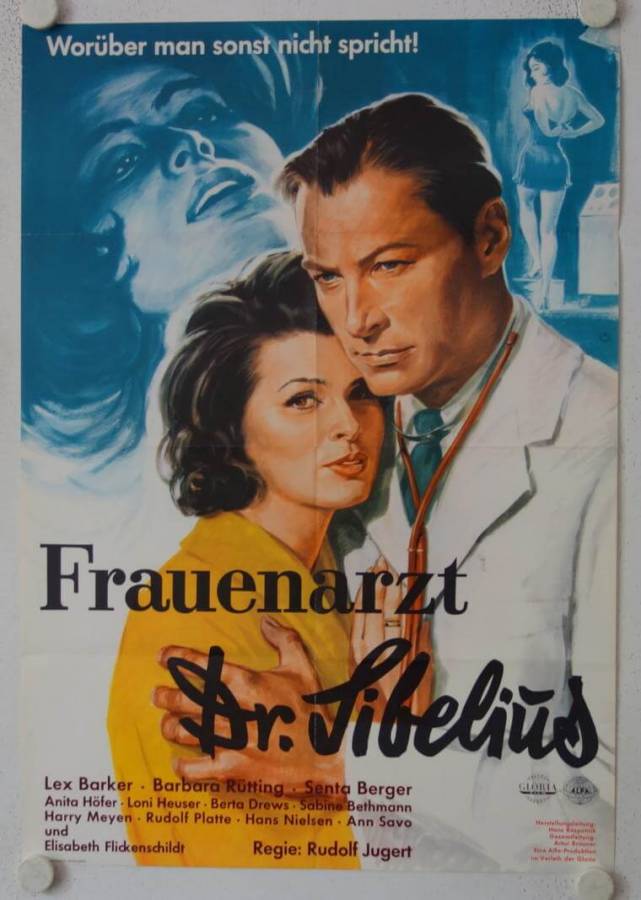 Dr. Sibelius original release german movie poster